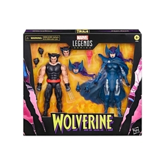 Figuras Marvel Legends Wolverine & Psylocke 50 Aniversario