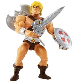 Masters of the Universe He-Man Juguete para niños a Partir de 6 años con más de 16 Puntos de articulación, Incluye Mini Comic - comprar en línea