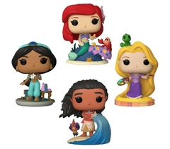 Funko Pop Disney: Princess - Ariel / Jasmine / Rapunzel / Moana 4 Pack (Glows In The Dark)(Special Edition) - comprar en línea