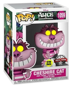 Funko Pop Alice in Wonderland 1059 Cheshire Cat Translucent Glow in The Dark Special Edition