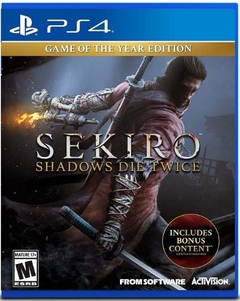 Sekiro Shadows Die Twice - PlayStation 4 - Edición Estandar Edition