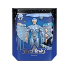 Figura de acción Super 7 Quicksilver Rayo De Plata Silverhawks Ultimates W1