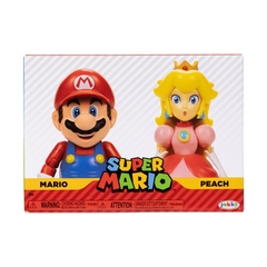 Figuras Mario & Peach Super Mario Jakks Pacific