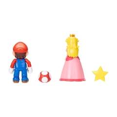 Figuras Mario & Peach Super Mario Jakks Pacific en internet