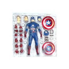 Figura de Acción Capitán América Avengers Assemble Edition S.H. Figuarts - wildraptor videojuegos