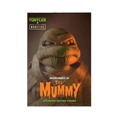 Figura de acción Unviersal Monsters x Teenage Mutant Ninja Turtles: Michelangelo as The Mummy Ultimate
