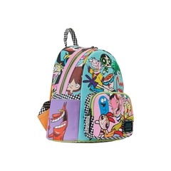 Mini Backpack Loungefly Cartoon Network Retro Collage - wildraptor videojuegos