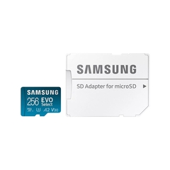 Memoria Micro Sd Xc 256gb Samsung Evo Select Plus 4k Uhd A2 - comprar en línea