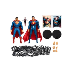 Figuras Collector Dc 2 Pack Superman Vs Superman Earth 3 con Atomica Mcfarlacne - comprar en línea
