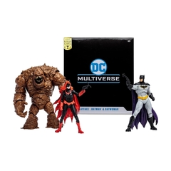 3 Pack Figuras Clayface, Batwoman Y Batman Mcfarlane