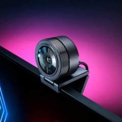 Razer Razer Kiyo Pro - Webcam USB de alta performance y sensor de luz adaptativo Negro, blanco StandardWindows Vista; Windows XP; Mac; Linux - wildraptor videojuegos