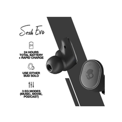 SKULLCANDY Sesh EVO True Wireless In-Ear Earbud - True Black