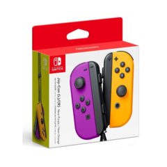 Nintendo Switch Joy-Con Neon Purple - Neon Orange