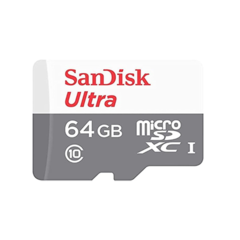 Memoria Flash SanDisk Ultra, 64GB MicroSDXC UHS-I Clase 10, con Adaptador