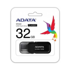 ADATA 32 GB Memoria Flash USB 2.0 con Tapa Retráctil Color Rojo (Modelo UV240) - tienda en línea