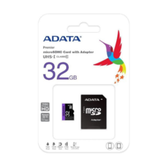 Memoria Micro SD 32GB ADATA Clase 10 Video Full HD AUSDH32GUICL10-RA1