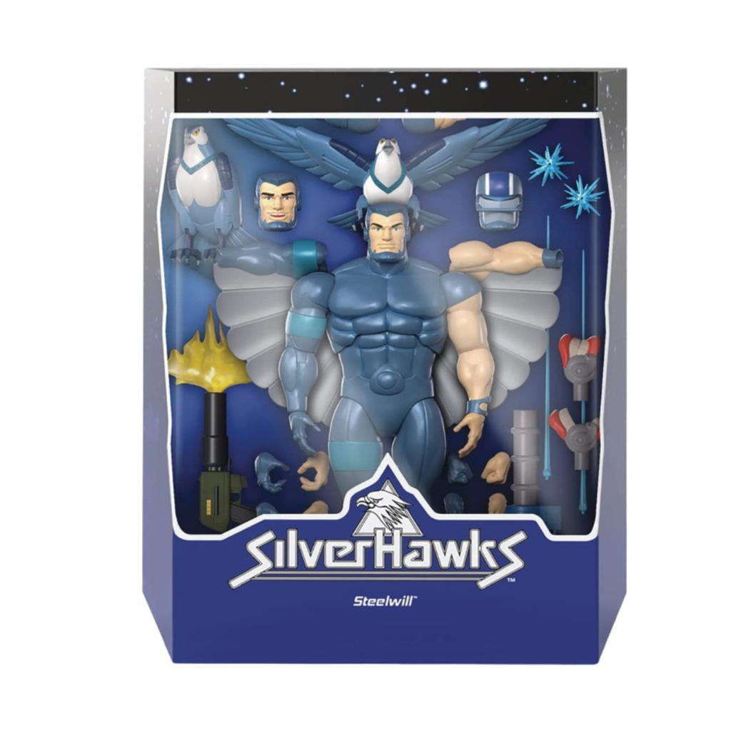 Figura Halcones Gal cticos Steelwill acerino Silverhawks