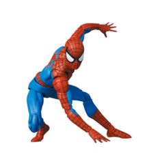 MAFEX No.185 Spider-Man (versión clásica de disfraz) Altura total aproximada (15.5 cm), sin escala, figura de acción prepintada - wildraptor videojuegos