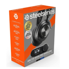 SteelSeries Arctis Nova Pro - Auriculares inalámbricos multiplataforma para Juegos - PC/Playstation/Xbox/Mobile, 61520
