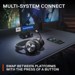 SteelSeries Arctis Nova Pro - Auriculares inalámbricos multiplataforma para Juegos - PC/Playstation/Xbox/Mobile, 61520 - wildraptor videojuegos