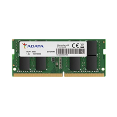 ADATA Memoria DDR4 4GB 2666 MHz SODIMM (AD4S26664G19-SGN)