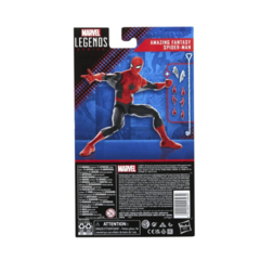 Spider-Man Amazing Fantasy Serie Marvel Legends, 60.° Aniversario, Figuras de acción de cómics clásicos de 15.2 cm, 9 Accesorios - comprar en línea