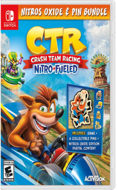 Crash Team Racing Nitros Oxide & Pin Bundle-Nintendo Switch