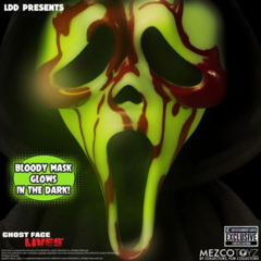 Ghost Face Bloody Glow-in-the-Dark Edition LDD Present 10-Inch Doll - Entertainment Earth Exclusive