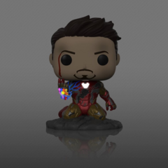 Vengadores: Endgame ¡Soy Iron Man! Funko Pop de lujo que brilla en la oscuridad. Figura de vinilo n.º 580 - Avances exclusivos - comprar en línea
