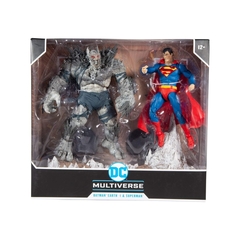 Batman Earth -1 (Devastador) vs Superman McFarlane Toys Dc Multiverse