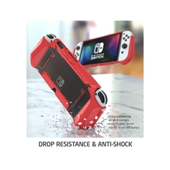 Funda protectora de TPU para Nintendo Switch Oled Roja - comprar en línea