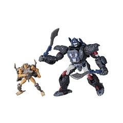 Figura Transformers War For Cybertron Optimus Primal y Rattrap en internet
