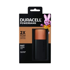 Duracell Powerbank 2X, Batería Portátil, Capacidad 6700 mAh