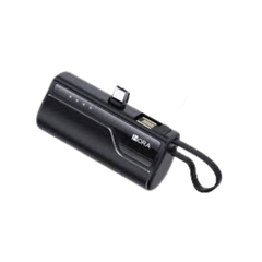 Mini Power Bank 1 Hora 4500 mah, Batería Portátil Salida Tipo C con 1 Cable USB