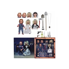 Figuras Bride Of Chucky 2-pack Tiffany Y Chucky Bootleg Nec - tienda en línea