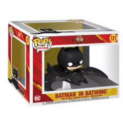 Funko Pop Rides Super Deluxe: DC The Flash - Batman En Batwing
