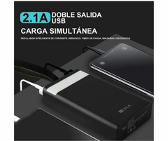 1 Hora Power Bank GAR138 30000mah Puerto Dual Con Linterna color negro - comprar en línea