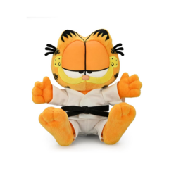 Kidrobot Garfield Peluche PHUNNY estilizado de 8 pulgadas, Garfield Karate GI