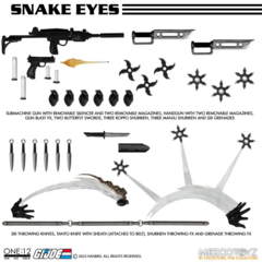 G.I. Joe: Snake Eyes Deluxe Edition One:12 Collective Action Figure - comprar en línea