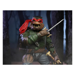 Imagen de Universal Monsters x Teenage Mutant Ninja Turtles Ultimate Raphael como Wolfman