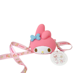 Bolso de hombro de silicona de Anime Kawaii, monedero de dibujos animados, mochila de cambio para niños, regalos de cumpleaños, Kuromi MyMelody - tienda en línea