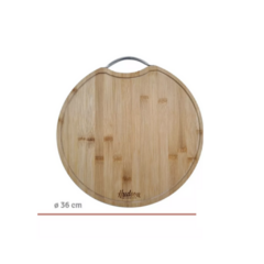 TABLA BAMBU HUDSON N°4 REDONDA - comprar online