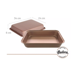 ASADERA RECTANGULAR 34 CM COBRE HUDSON en internet