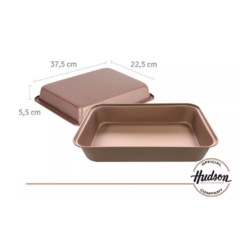 ASADERA RECTANGULAR 37 CM COBRE HUDSON en internet