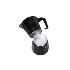 CAFETERA ITALIANA HUDSON 9 TAZAS TOTALBLACK - comprar online