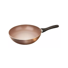 WOK 28 CM HUDSON GOLD ANTIADHERENTE