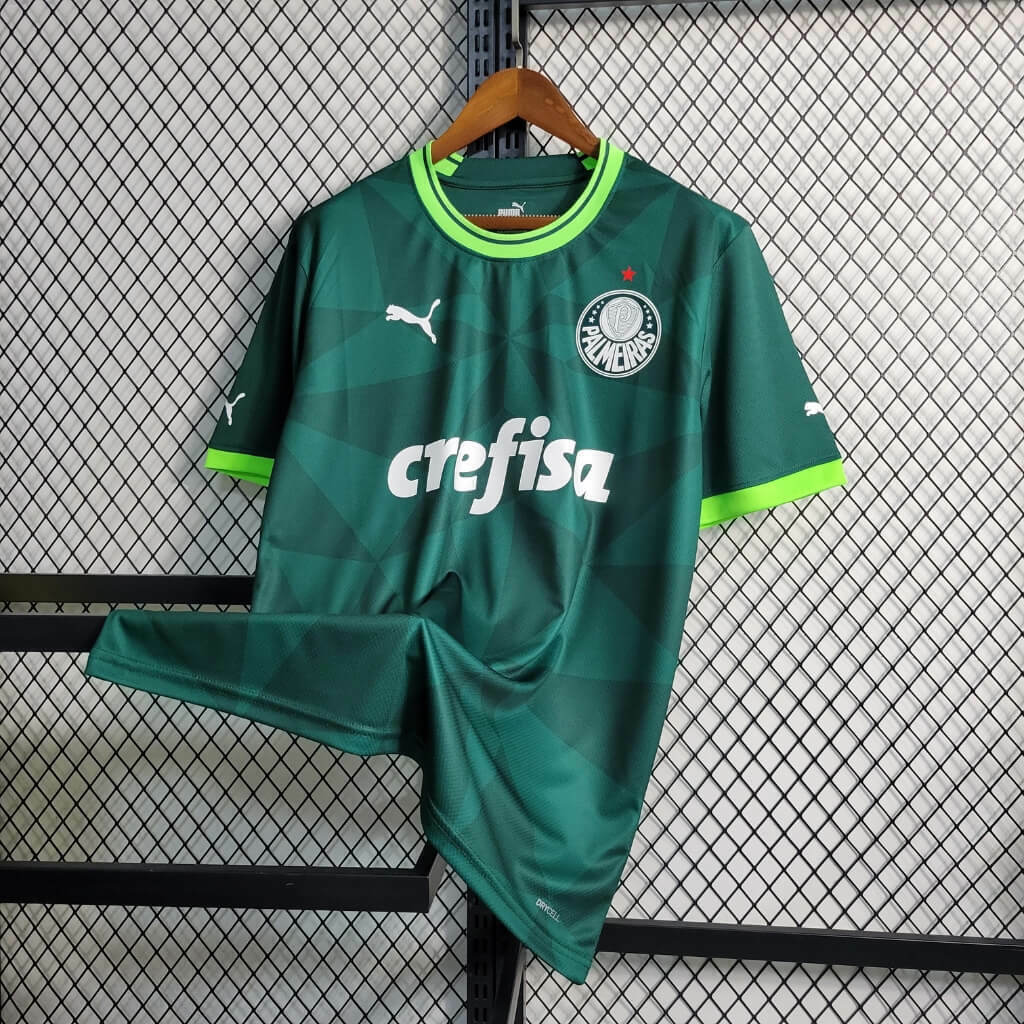 Camisa Palmeiras III 2023/24 - Torcedor Puma Masculina - Verde Limão