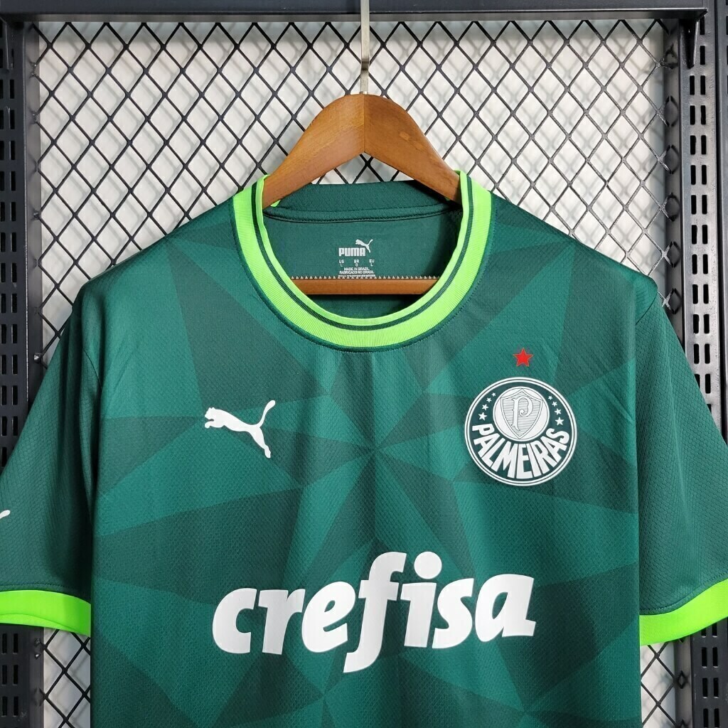 Camisa Palmeiras Casa 2023 Puma - Torcedor / VERDE