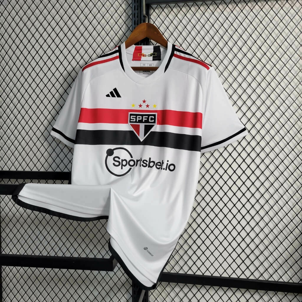 Camisa Nacional Home I Masculina Modelo Torcedor Fan Branca