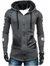 Slim Stitching Patchwork Men's Hoodie - comprar online